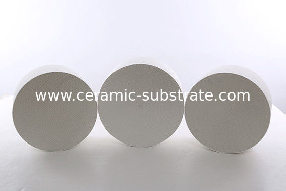 Placa de filtro de cerámica del panal del coche, de cerámica poroso para el convertidor catalítico