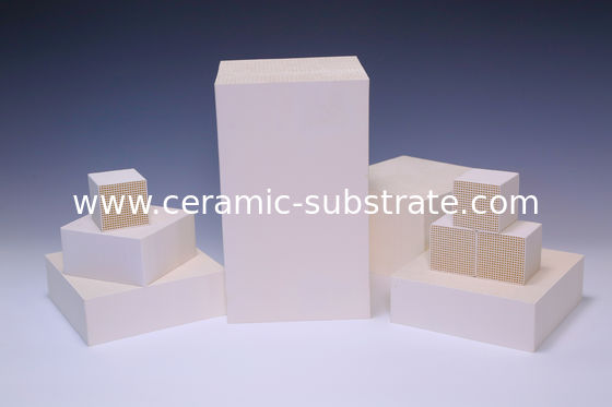 Honeycomb Ceramic White SiO2 MgO For Industrial VOC